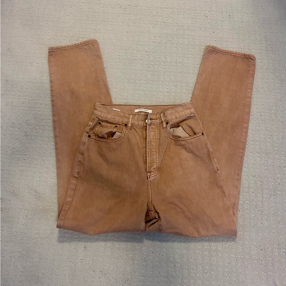 PacSun Tan Dad Jeans, Size 26/Women’s Medium